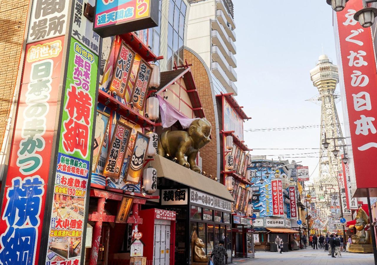 Apa Hotel Nambaminami Ebisucho Eki Shinsekai Oszaka Kültér fotó