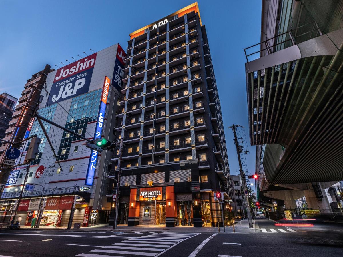 Apa Hotel Nambaminami Ebisucho Eki Shinsekai Oszaka Kültér fotó